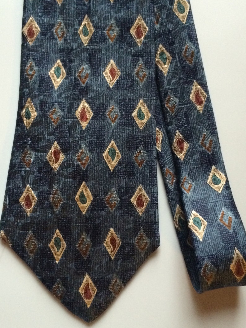 Vintage Necktie Silk Necktie Neckties - Etsy