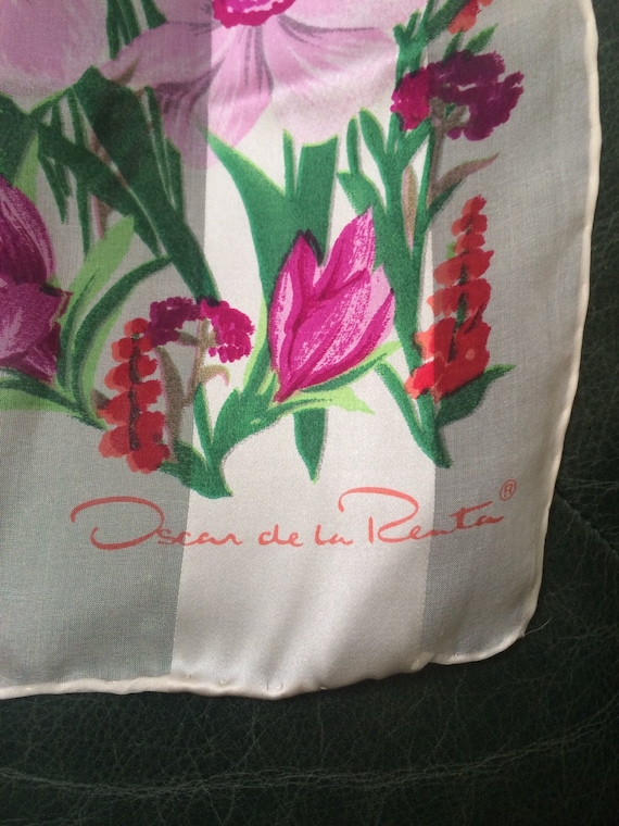Vintage Oscar de la Renta, Vintage Scarf, Women's