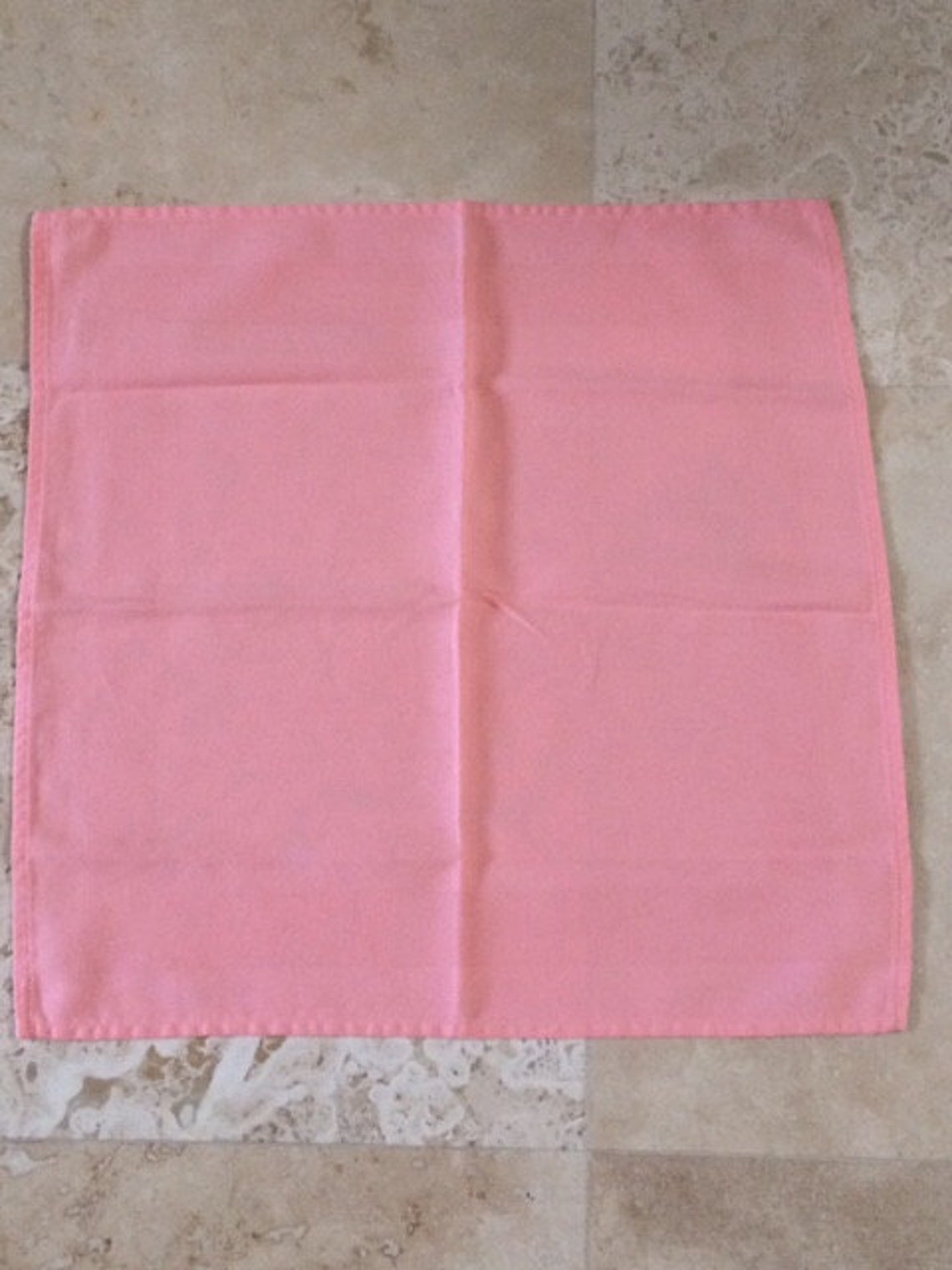 Vintage Peach Cotton Napkins Dinner Napkins Table Linens Etsy