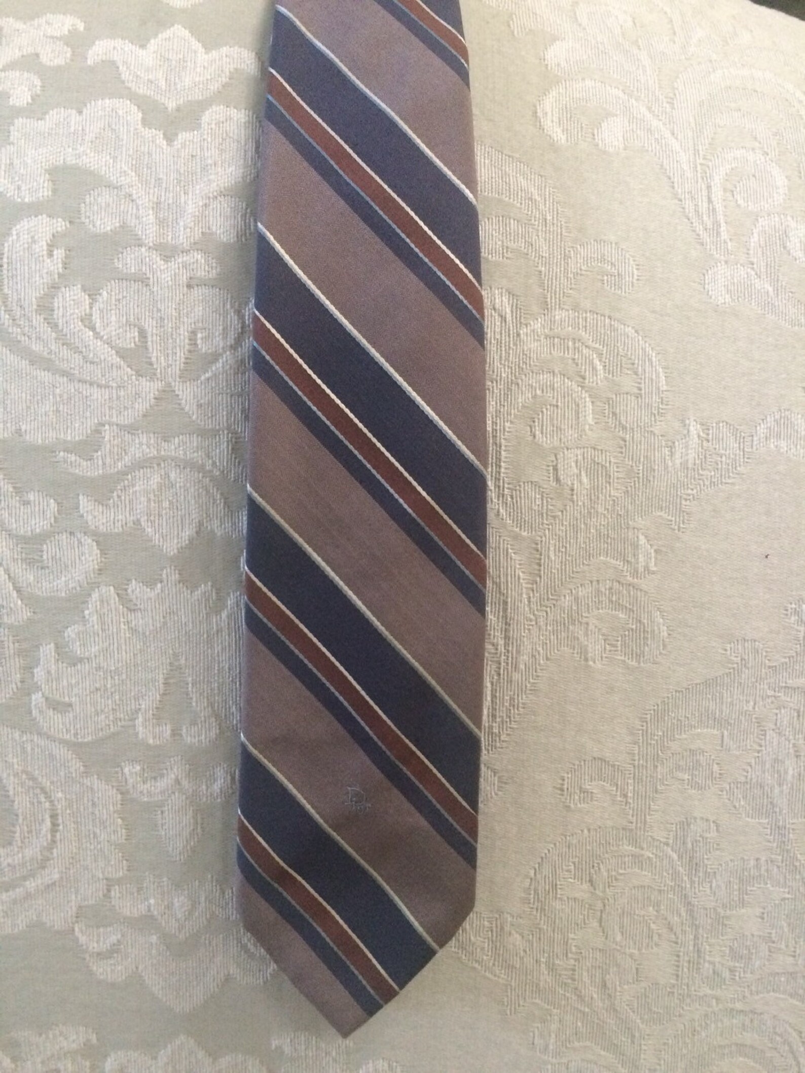 Vintage Christian Dior Necktie Men's Tie Dior Necktie | Etsy