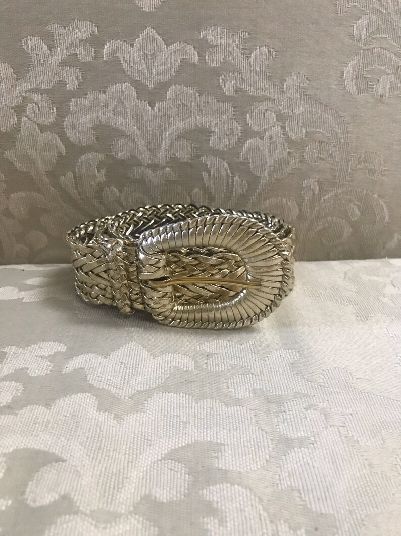 Weaved Belt Vintage Gold Belts Vintage Belts Gold Braided Belt Women/'s Belts Gold Belts Gold Belt Vintage Gold Belt Braided Belt