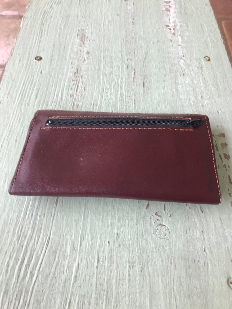 Vintage Suede Wallet Burgundy Wallet Women's Wallets - Etsy