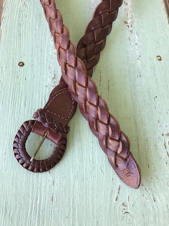 Vintage Belt, Leather Belt, Unisex Belts, Leather 