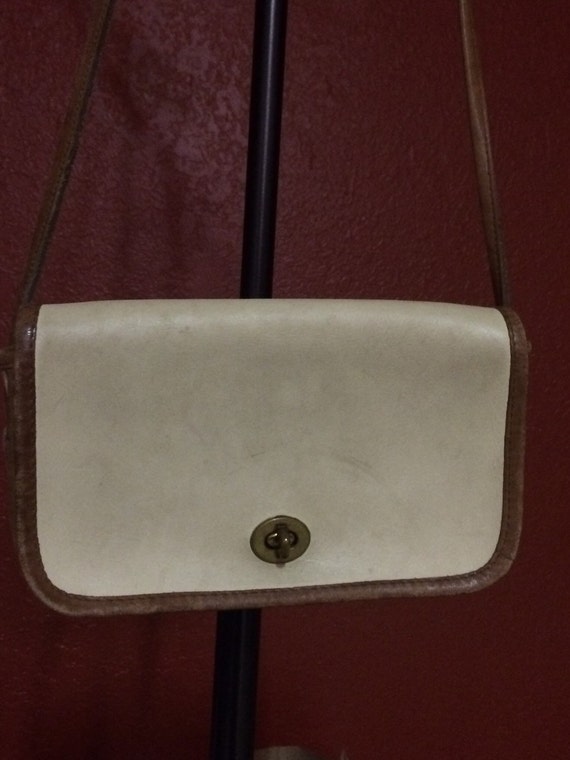 Vintage Coach Bag, Shoulder Bag, Coach Leather Cro