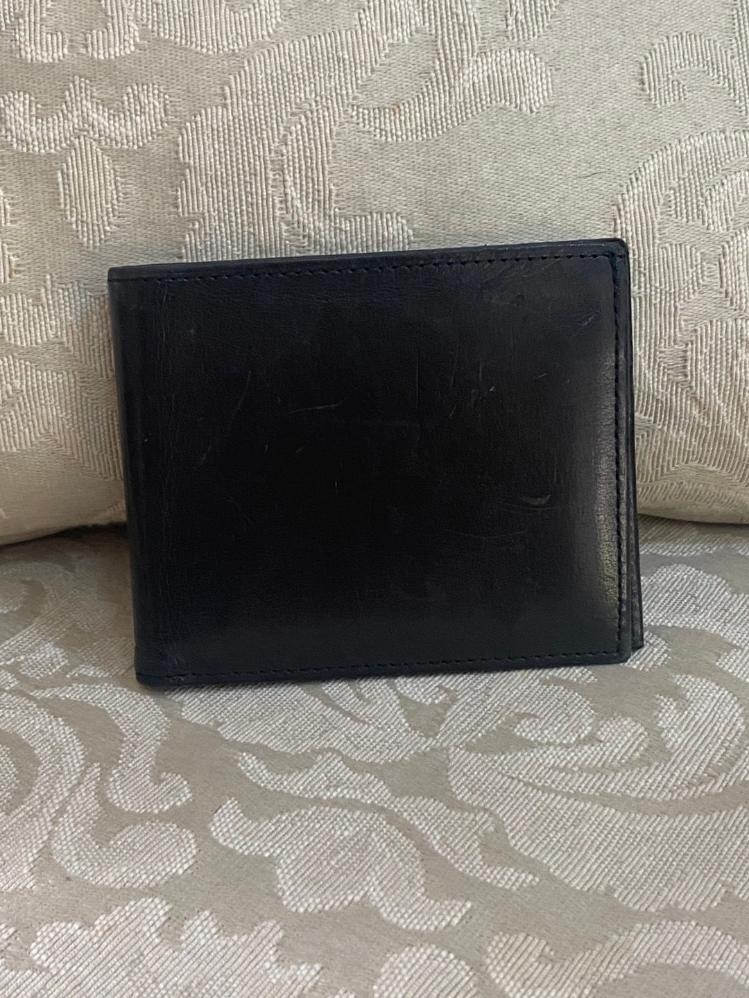 Vintage Coach Mens Wallet Black Leather Wallets Mens Wallet Etsy