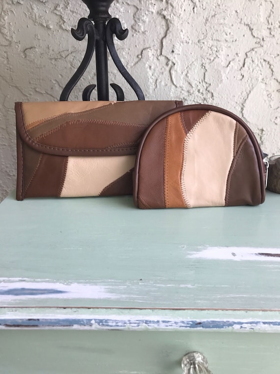 Vintage Cases, Patchwork Cases, Leather Pouch, Pat
