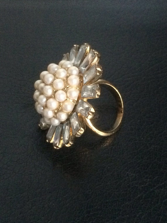 Vintage Dinner Ring, Cocktail Ring, Statement Ring