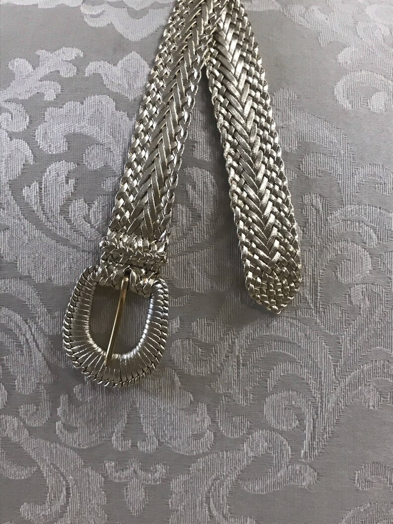 Weaved Belt Vintage Gold Belts Vintage Belts Gold Braided Belt Women/'s Belts Gold Belts Gold Belt Vintage Gold Belt Braided Belt