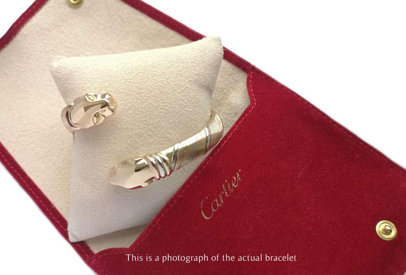 Cartier Vintage Cougar Panthere Bracelet image 9