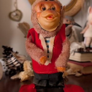 Vintage monkey toy cymbal - Etsy 日本
