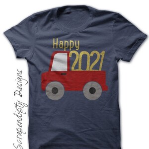Happy 2021 Shirt Kids 2021 New Year Shirt Boys Happy New Etsy 43% off 2021 contrast half zip graphic striped hoodie in white | zaful clothes type: usd