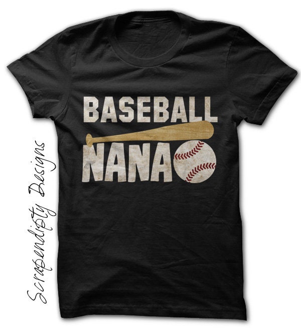 Baseball Nana Shirt Nana Baseball Shirt Womens Customized Etsy