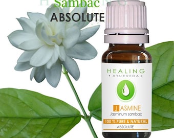 Absolu de jasmin sambac - jasmin d'Arabie - huile naturelle de fleur de sambac - jasmin sambac pur