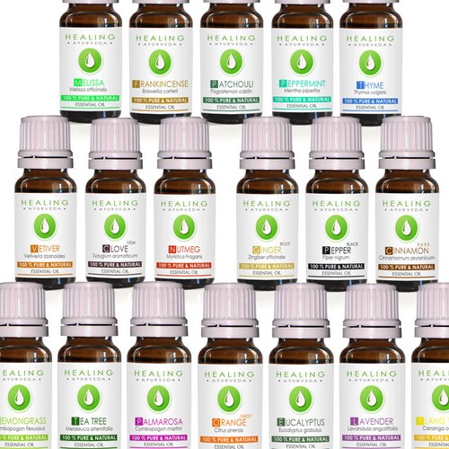 Aromatherapy Essential Oils Set 100 Pure Natural Essential Etsy