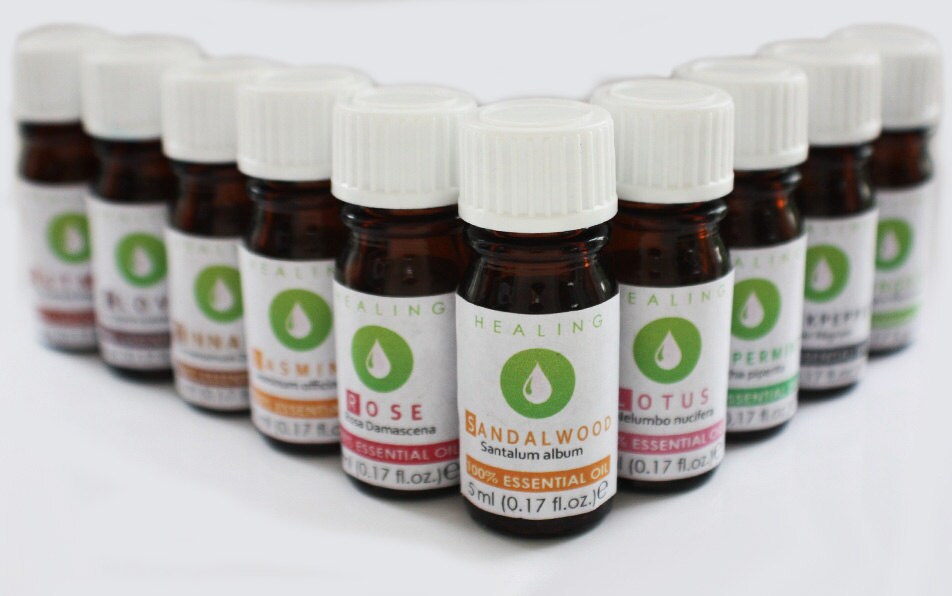 Pure Essential oils kit Aromatherapy oils set Natural Etsy