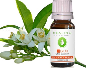 NEROLI ÖL ätherisch- Ätherisches Öl Neroli- Öl, ätherisches- Aromatherapie Öl- Essenz aus den Blüten des Neroli-Baume-huile essentiel neroli