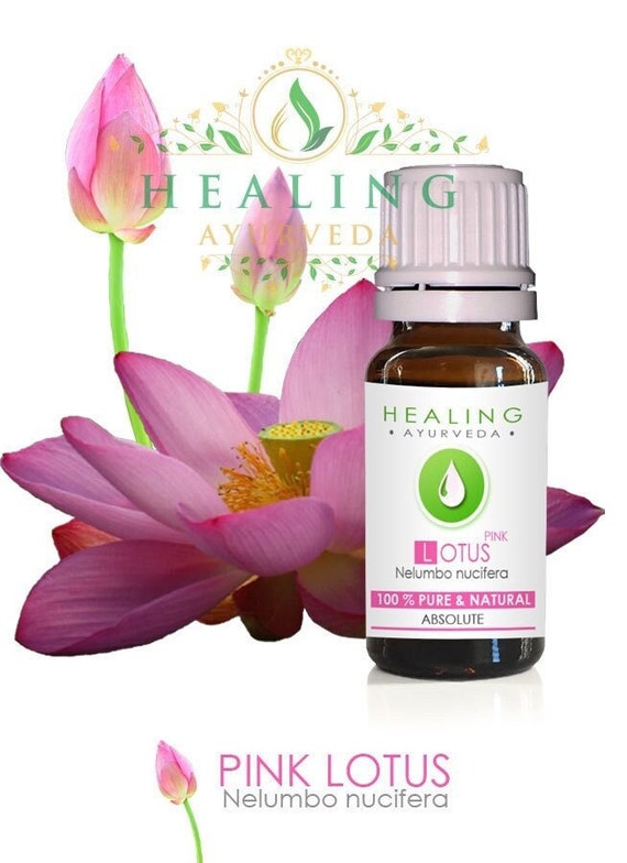 Pink Lotus Absolute- Natural Lotus flower oil-Nelumbo nucifera-Sacred Louts Oil-Spiritual oil- Undiluted Absolute - Natural Lotus oil