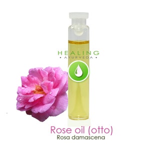 Pure Rose oil 100% Rose Otto Undiluted Rose Essential oil Rosa damascena Organic Rose oil Bath & beauty-Premium Rose Otto-Turkish Rose image 2