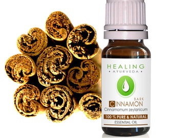 Cinnamon essential oil- Pure Cinnamon bark oil- Aromatherapy oil- Ceylon cinnamon- Ayurveda essential oil-Therapeutic cinnamon oil, Zimtӧl