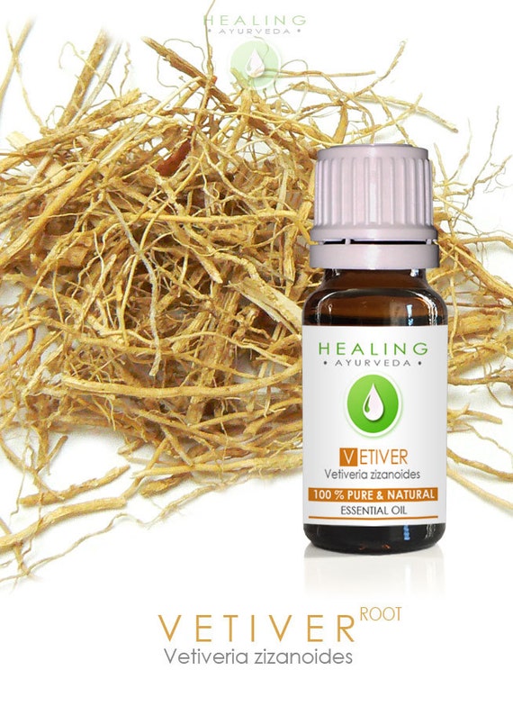 Vetiver essential oil- Pure Vetiver root oil- - perfume fixative, Spiritual oil, Ayurveda essential oil, Root oil, Aromatherpay, Massage oil