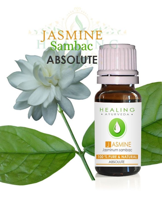 Jasmine Sambac Absolute- Arabian Jasmine -  Natural Sambac flower oil-  Jasminum Sambac Pure Absoute