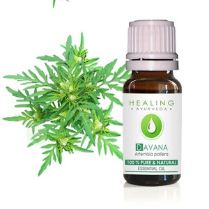 Davana Essential oil- 100% Pure essential oil-Davanam- Aromatherapy essential oil Davana- Ayurveda essential oil-Natural Davana