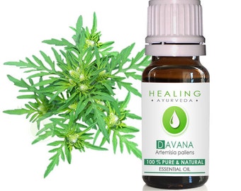 Davana Essential oil- 100% Pure essential oil-Davanam- Aromatherapy essential oil Davana- Ayurveda essential oil-Natural Davana