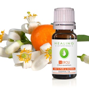 Neroli essential oil - Orange blossoms oil- 100% Neroli essential oil- Natural Orange flower oil- Aromtherapy essentil oil- Citrus flower