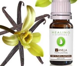 Vanilla absolute-  True Vanilla absolute- Pure Vanilla oil- Vanilla planifolia- Aromatherapy oil- Natural perfumery- absolute- Undiluted