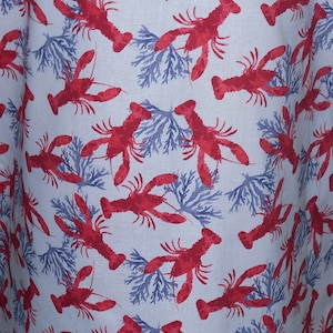 Lobsters Adult Bib/dining scarf/clothing protector