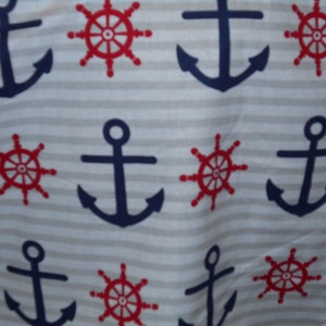 Anchors and Boat Steering Wheels Adult bib/ clothing protector