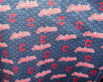 Cleveland Indians Adult bib/ clothing protector/dining scarf