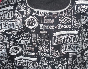 King of Kings Adult bib/ clothing protector/dining scarf