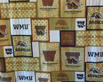 Western Michigan University Fleece Blanket/ Full size