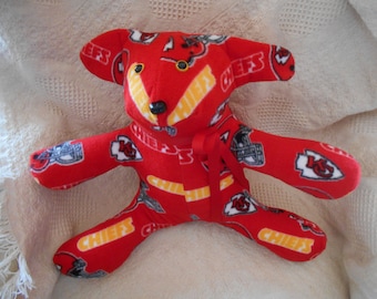 Kansas City Chiefs Stuffed Dog