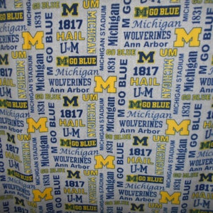 University of Michigan Fleece Blanket--Full-sized