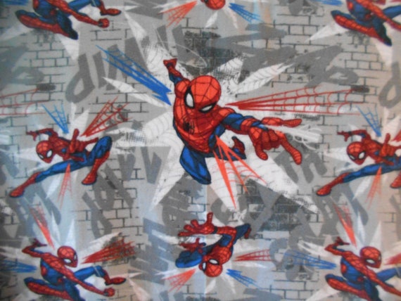 Spiderman Fleece Blanket Full Size Etsy