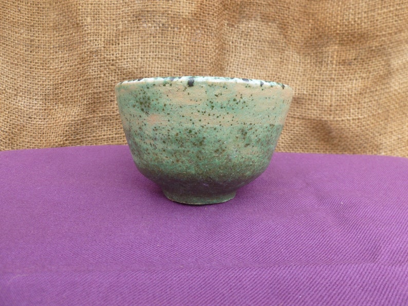 Green tea bowl
