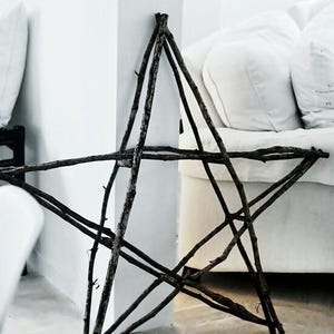 Rustic Farmhouse Found-wood Star