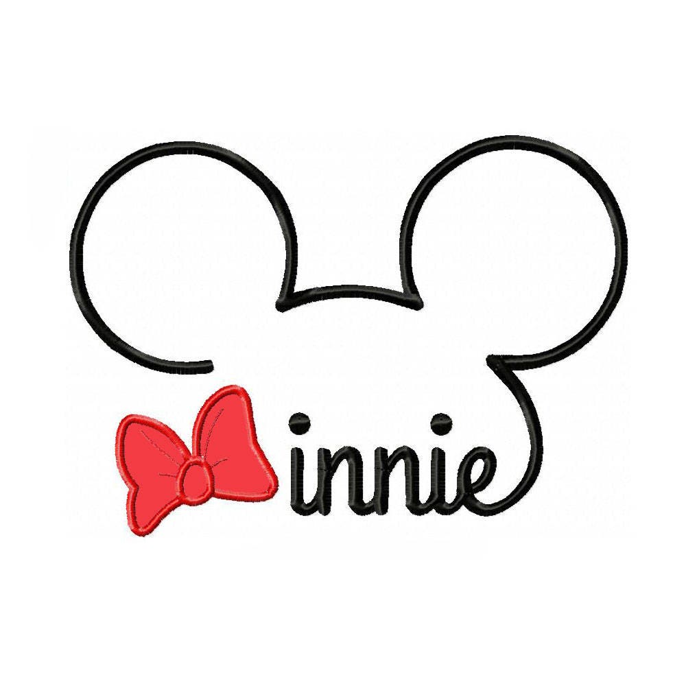 Minnie Mouse Ears Template