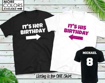 personalized twin birthday shirts