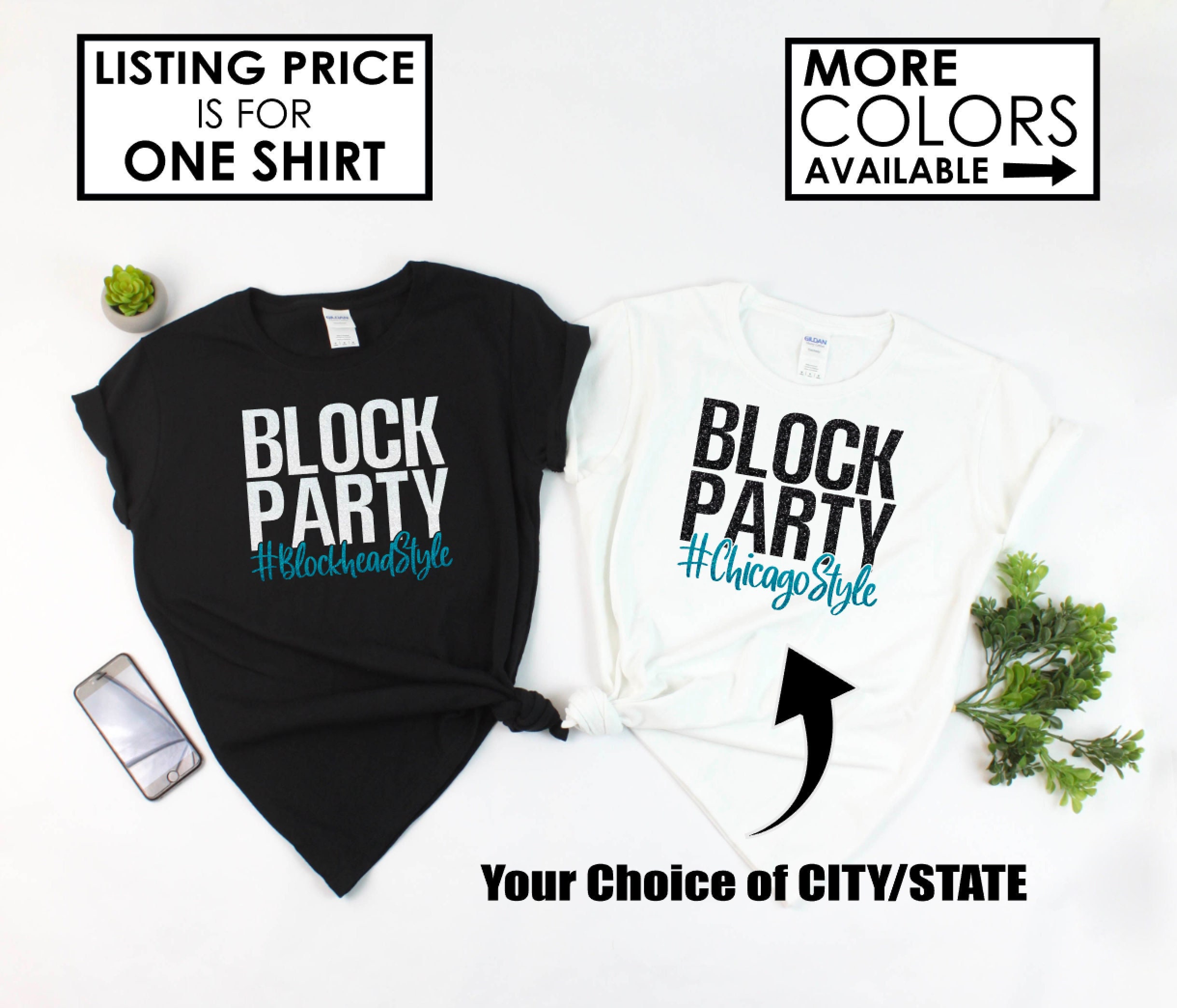 Block Party blockheadstyle Shirt 