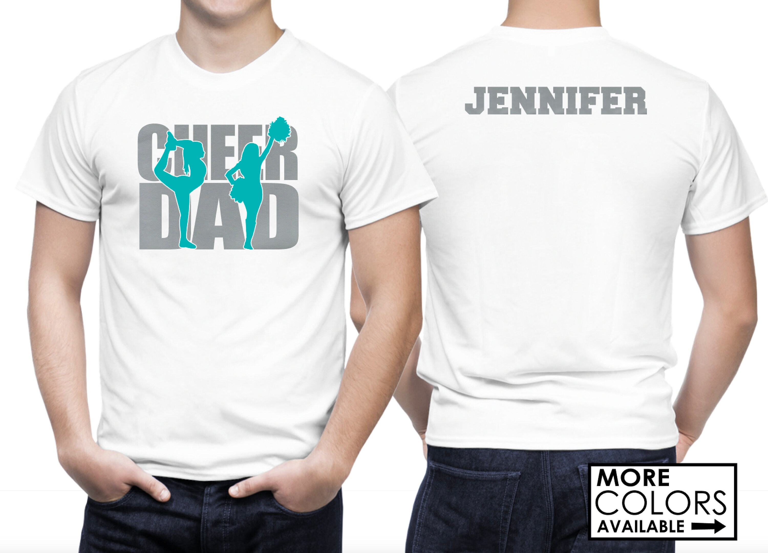 custom cheer dad shirts