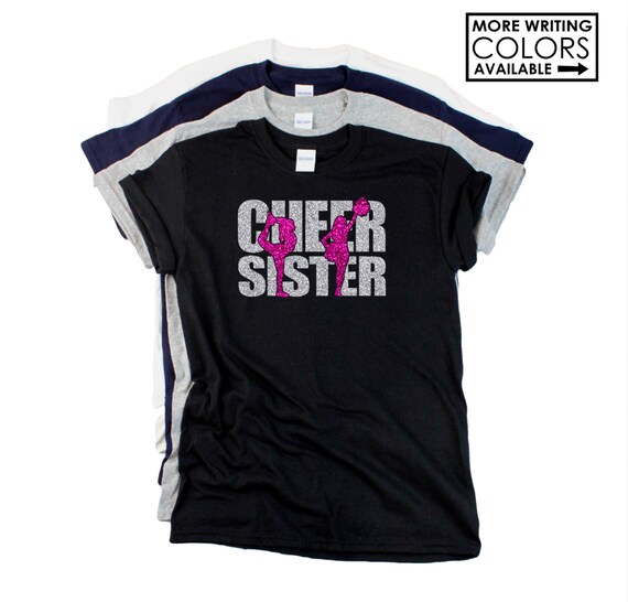 Cheer Sister Colorful Proud Sister Shirt Cheer Sister Colorful Proud Sister Shirt