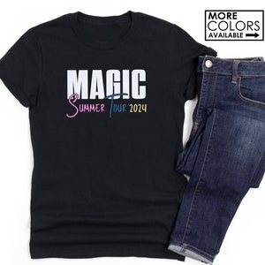 Magic Summer Tour 2024 Shirt - Choose the shirt color - Glitter Option -  Concert T-Shirt - Shirt for Blockheads - Sparkle