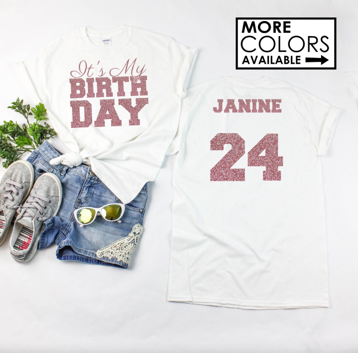 It's My Birthday Shirt Personalize the Name Age and Etsy