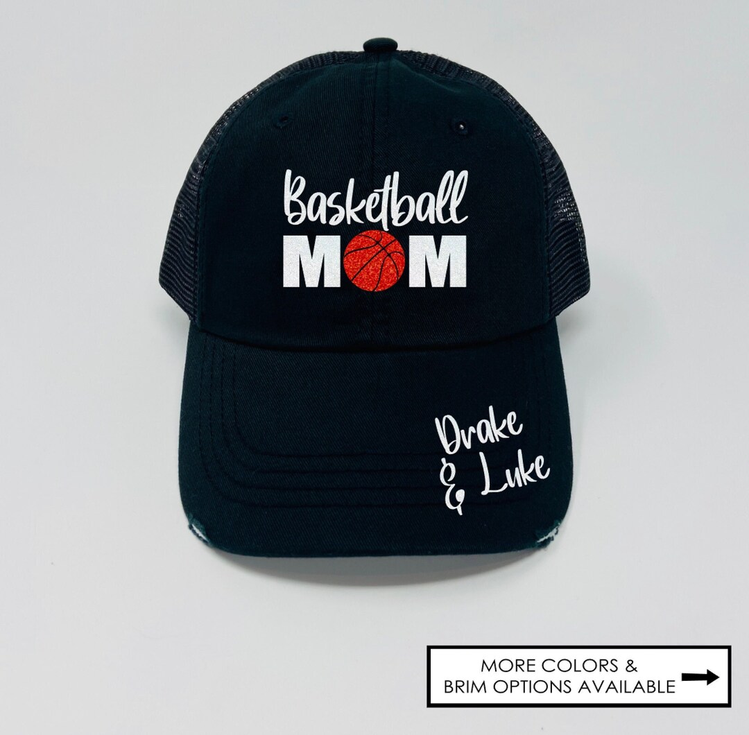 Basketball Mom Hat Basketball Hat Custom Number Custom Etsy