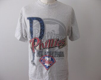Vintage Philadelphia Phillies 90s t-shirt shirt Adult XL