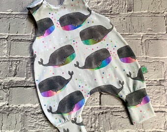 personalised baby dungarees