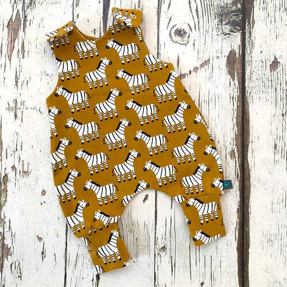 zebra romper baby